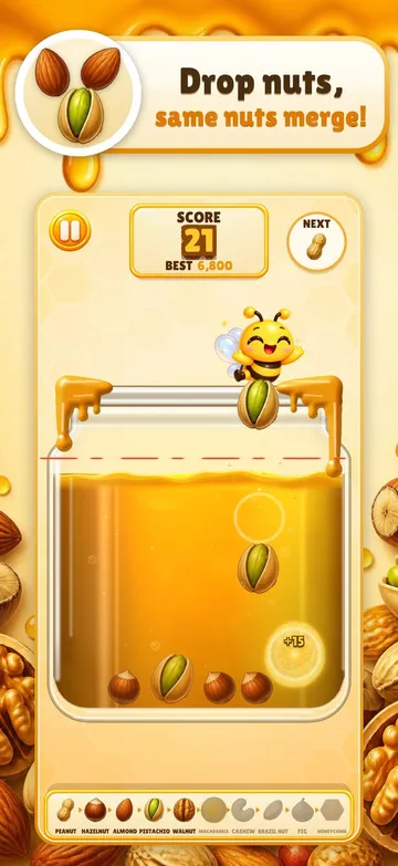Nutty Drop gameplay screenshot 1