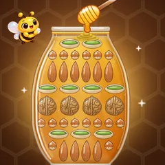 Jar Packer: Nut & Honey Puzzle icon