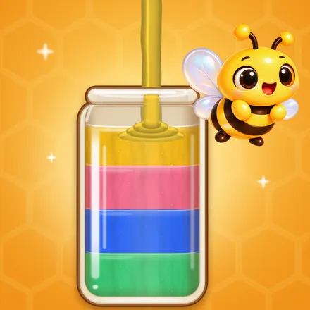 Honey Pour: Sort Puzzle icon